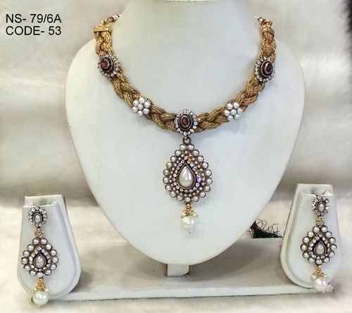 Copper Alloy Necklace Set