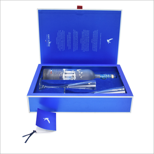 Blue Beverages Packaging Gift Box