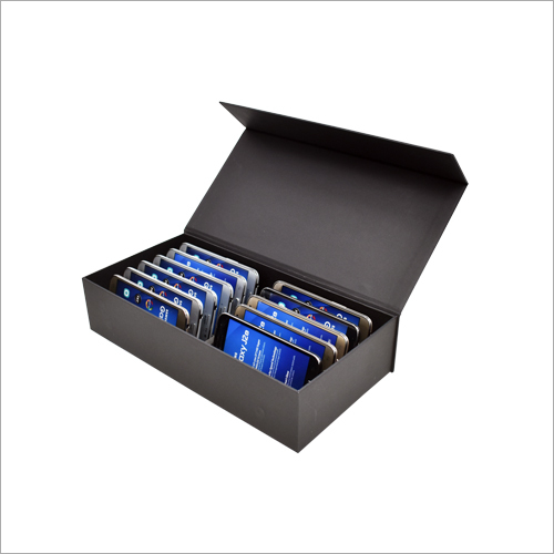 Imported Black Paper Mobile Packaging Box