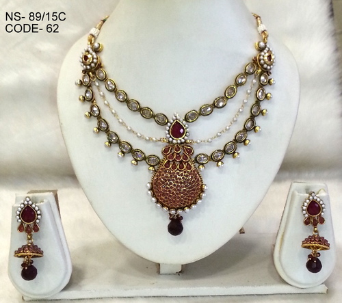 Copper Alloy Necklace Set
