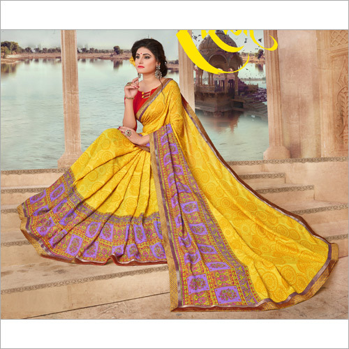 Ladies Vichitra Silk Saree