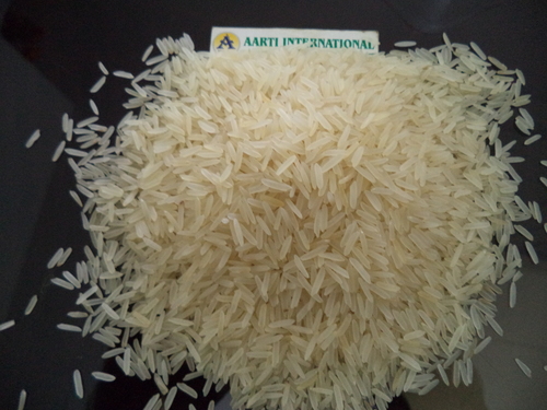 Sugandha White Sella Basmati Rice - Dried Long Grain Rice, White Color | Mouth Watering Taste, Exotic Aroma, Free from Stones and Dust