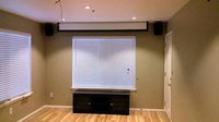 New 1*1 ceiling mount motorized projector