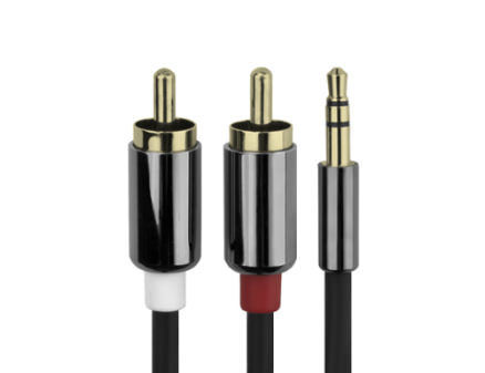 Sewell Premium 3.5Mm Audio Connector To 2 Rca Audi Application: Industrial