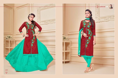 Designer Cotton Party wear Salwar Kameez