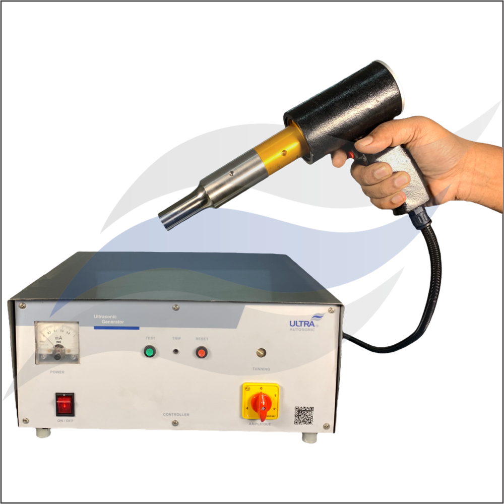 ULTRASONIC PLASTIC WELDING HAND GUN