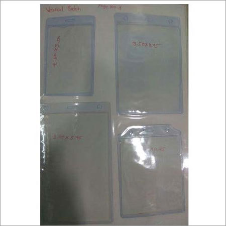 Vertical ID Card Cover