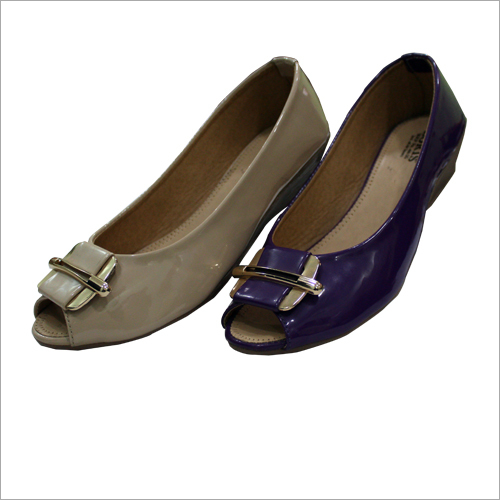 Ladies Peep Toes Shoes Heel Size: Medium Heal