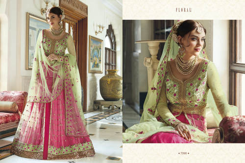 Heavy Bridal Long Anarkali Salwar Kameez