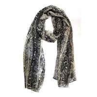 Animal Printed Chiffon Scarves - 70x180 Cm, Multi-color Chiffon Fabric | Custom Sizes, Designs, Machine Made For Year-round Use