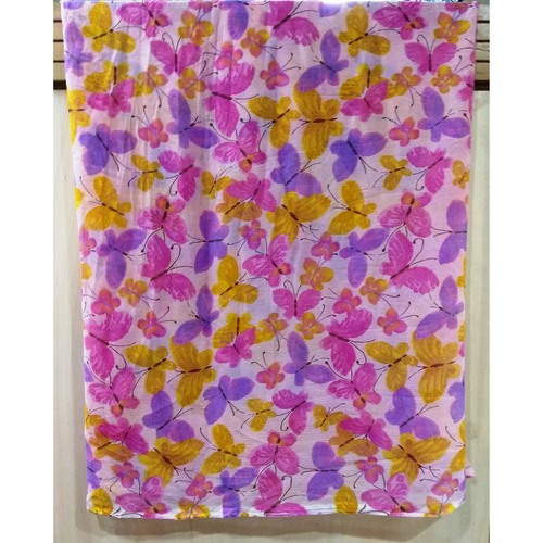 Butterfly Printed Chiffon Scarves
