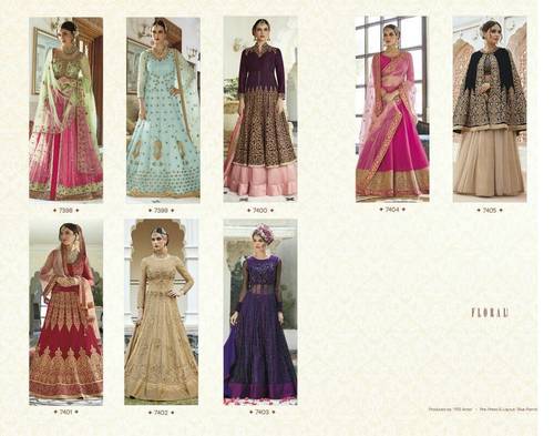 Floral Lunching New Heavy Designer Long Anarkali Salwar Kameez
