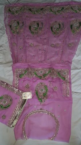 Pink Designer Rajputi Suit