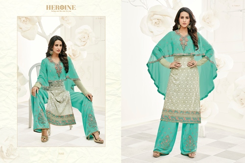 Palazzo Style Party Wear Salwar Suit
