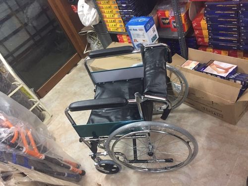 Back Fold & Foot Detachable Wheelchair