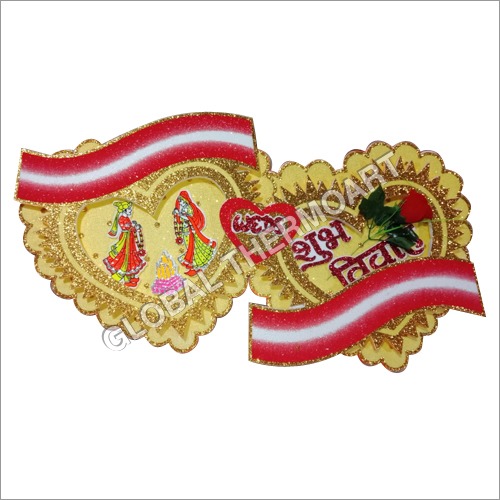 Wedding Thermocol Heart