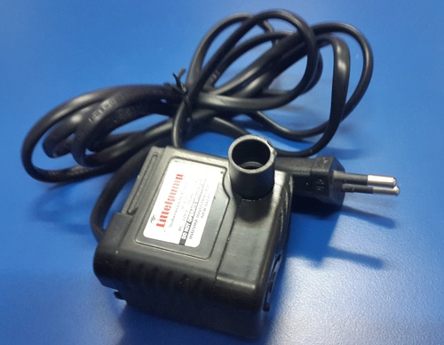 Submersible Pump - Metal & Plastic 4 Watts Power 200 LPH Flow Rate Black Color | Ideal for Cascade Indoor Outdoor Music Static Fountains