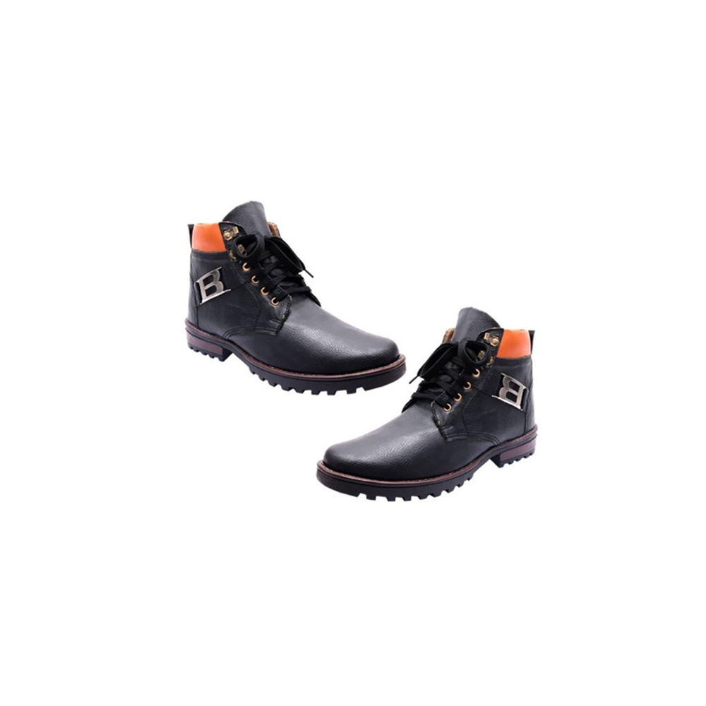 Synthetic Leather Men's High Boot