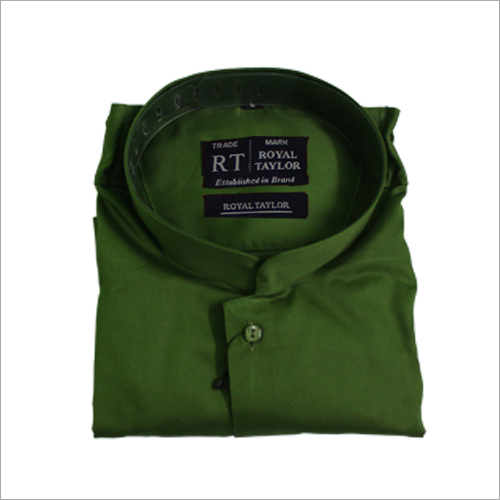 Mens Half Collar Shirt