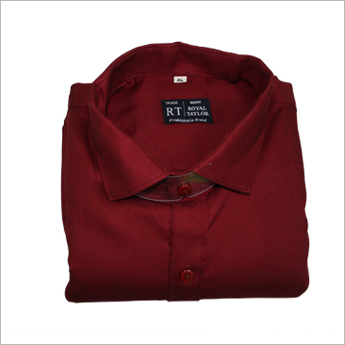 Mens Plain Casual Shirt