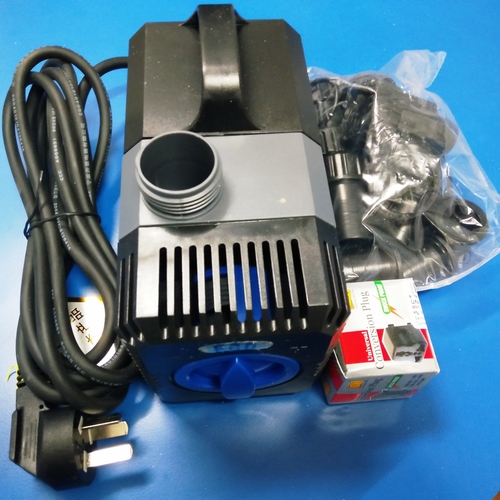Submersible Pump - Metal & Plastic, 40 Watts Power, 5200 LPH Flow, Black Color | Versatile for Indoor and Outdoor Fountains, Customizable Size Options