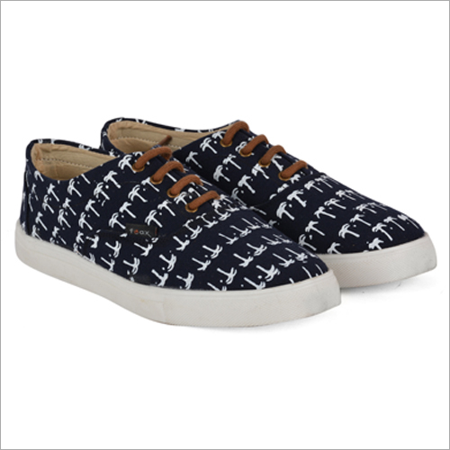 Mens Printed Flat Casual Shoe