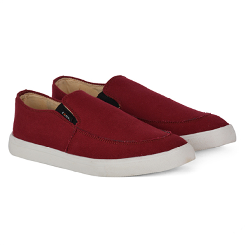 Mens Flat Canvas Shoe