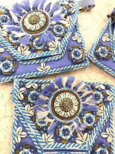 Blue Vintage Shoulder Bag