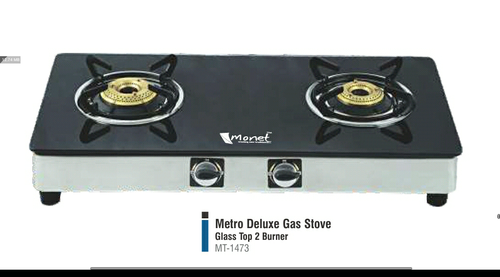 METRO 2 BURNER GLASS TOP