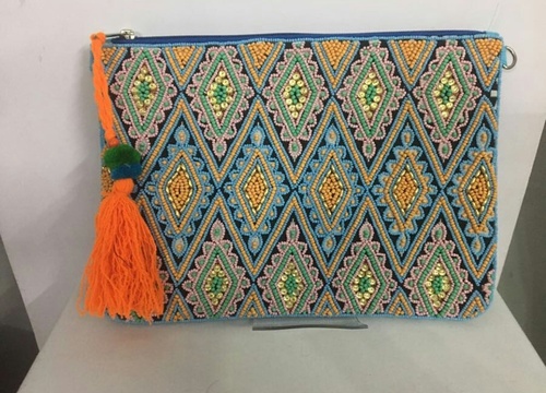 Multicolor Handmade Beaded Bag