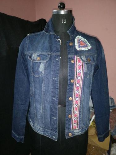 Boho gypsy hippie style denim jacket Boho gypsy hippie style denim jacket
