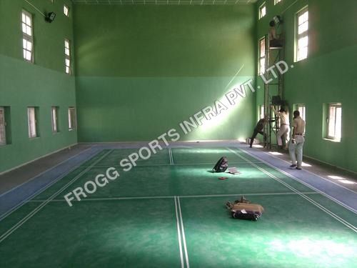 Antibacterial Badminton Court Flooring