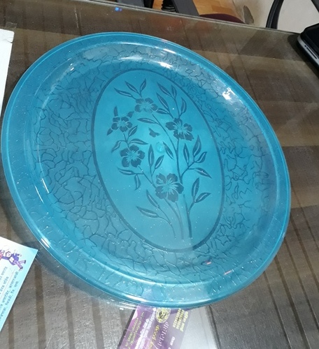 Transparent Catering Plate Transparent Catering Plate
