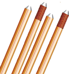 Round Copper Bonded Earth Rods