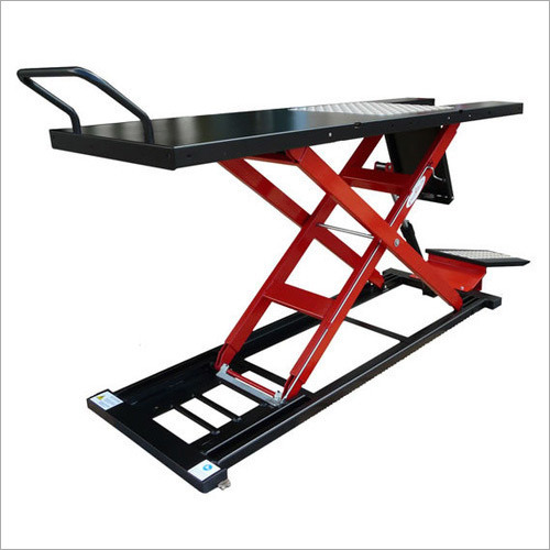 Bike Lift - Steel, 1500x600mm Platform Size, 500kg Lifting Capacity, 1200mm Lifting Height | Durable Design, Easy Operation, Space Saving, Smooth Lifting