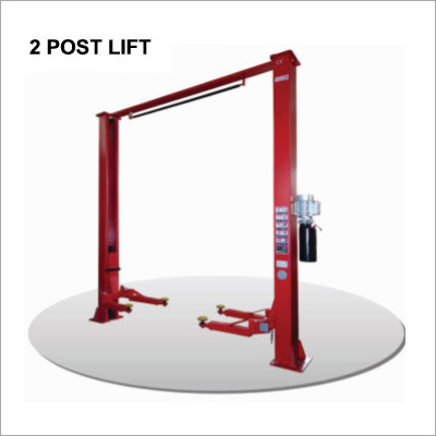 Two Post Lift Clear Floor 4 Ton