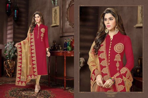 BOMBAY RAYON COTTON FABRIC SALWAR KAMEEZ