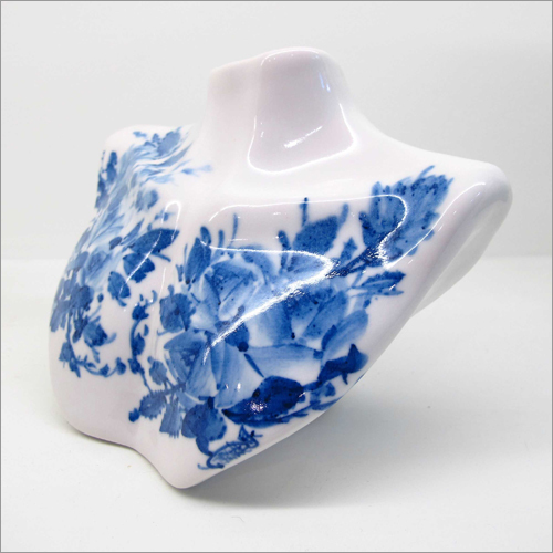 Blue And White Porcelain Showpiece