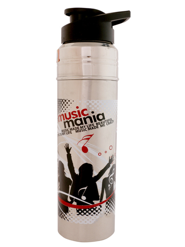Steel Sipper Bottle Red