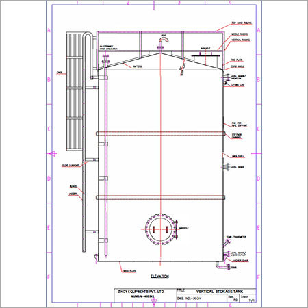 Vertical Storage Tank