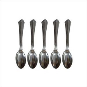 Disposable Silver Plastic Spoons