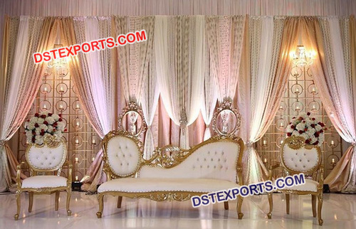Stylish Wedding Stage Sofa Set