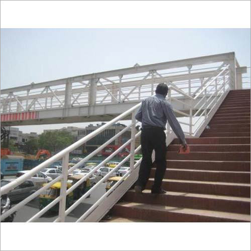 Road Crossing Foot Over Bridge