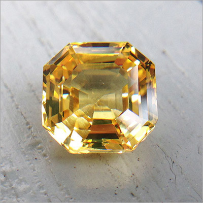 Lemon Yellow Sapphire Stone