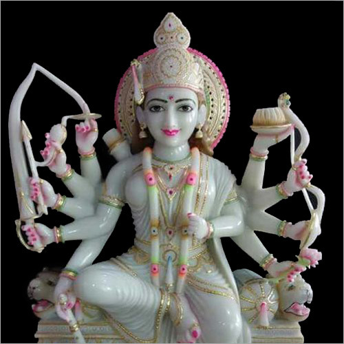 Durga Maa Marble Statue