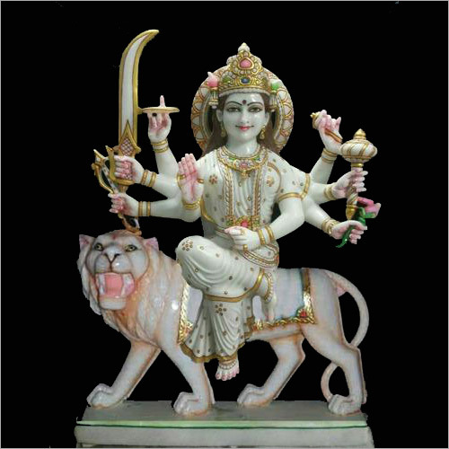Marble Durga Statue