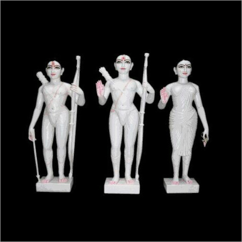 Iskon Ram Darbar Marble Statues