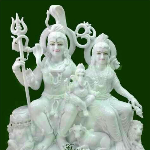 Marble Gorishankar Statue