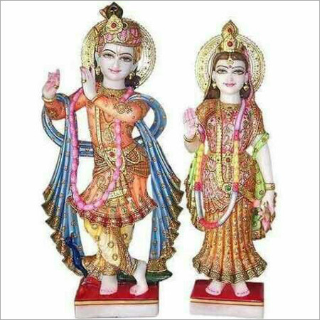 Marble Radha Krishna Idol