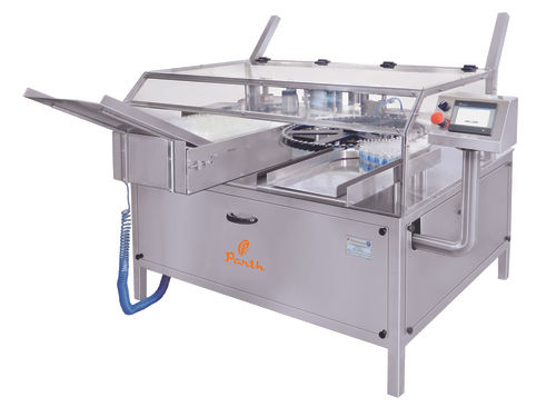 High Speed Ampoule Labeling Machine - Stainless Steel, Electric Drive Type | High Performance, Lower Energy Consumption, Simple Control, Automatic Operation